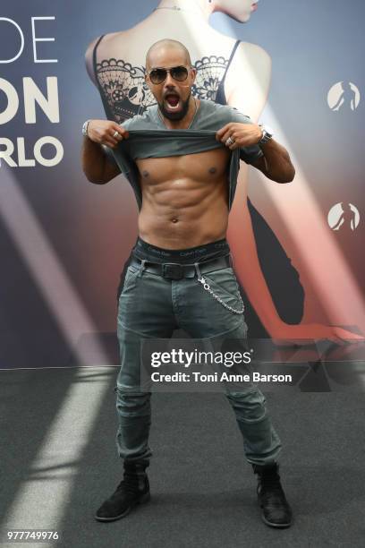 Shemar Moore from the serie 'S.W.A.T' attends a photocall during the 58th Monte Carlo TV Festival on June 17, 2018 in Monte-Carlo, Monaco.