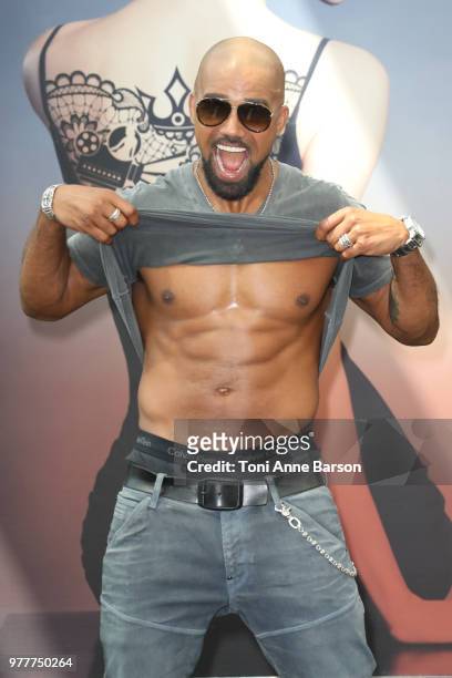 Shemar Moore from the serie 'S.W.A.T' attends a photocall during the 58th Monte Carlo TV Festival on June 17, 2018 in Monte-Carlo, Monaco.