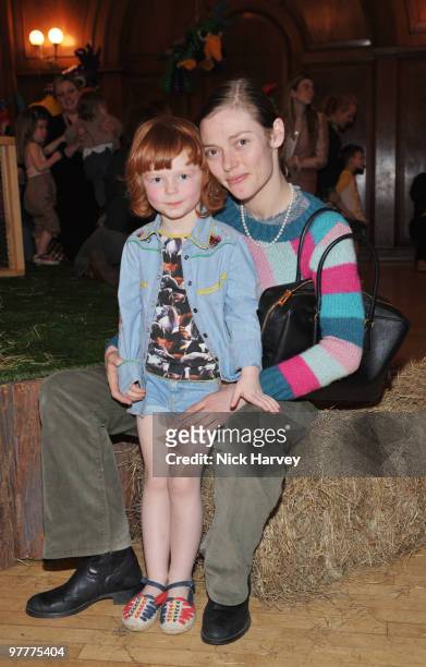 Camilla Rutherford attends the launch of new collection by Stella McCartney for GapKids at Porchester Hall on March 16, 2010 in London, England.