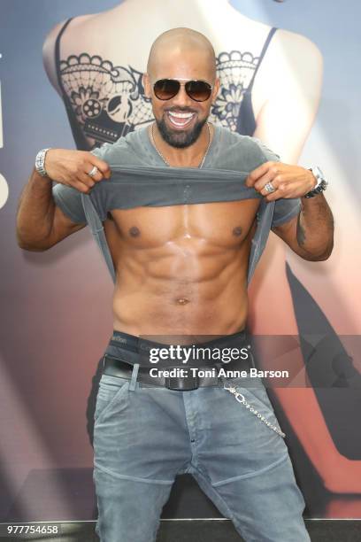 Shemar Moore from the serie 'S.W.A.T' attends a photocall during the 58th Monte Carlo TV Festival on June 17, 2018 in Monte-Carlo, Monaco.