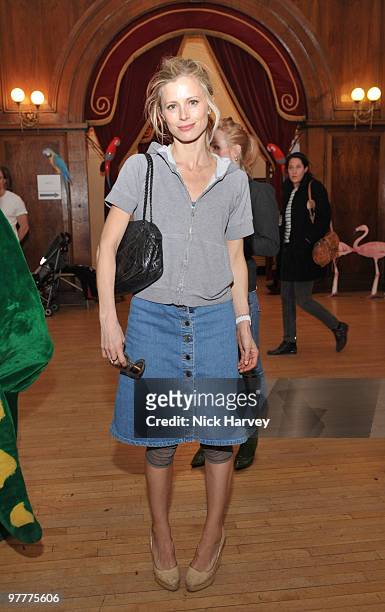 Laura Bailey attends the launch of new collection by Stella McCartney for GapKids at Porchester Hall on March 16, 2010 in London, England.