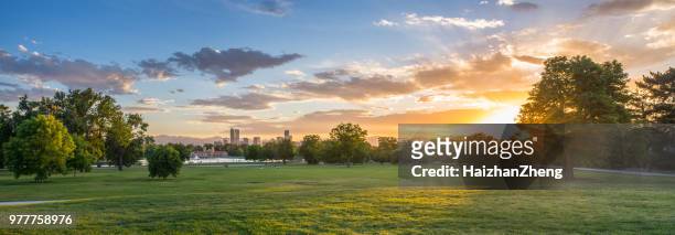 denver colorado - panoramic view stock pictures, royalty-free photos & images