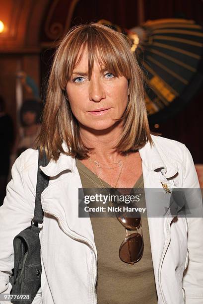 Meg Matthews attends the launch of new collection by Stella McCartney for GapKids at Porchester Hall on March 16, 2010 in London, England.