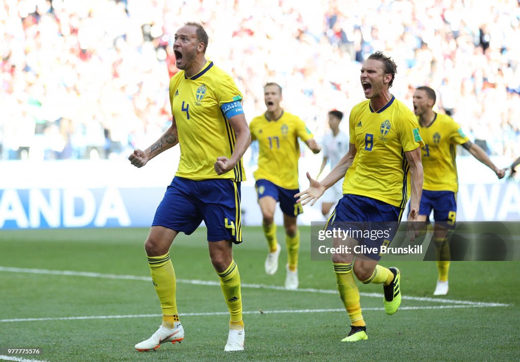 Sweden v Korea Republic: Group F - 2018 FIFA World Cup Russia