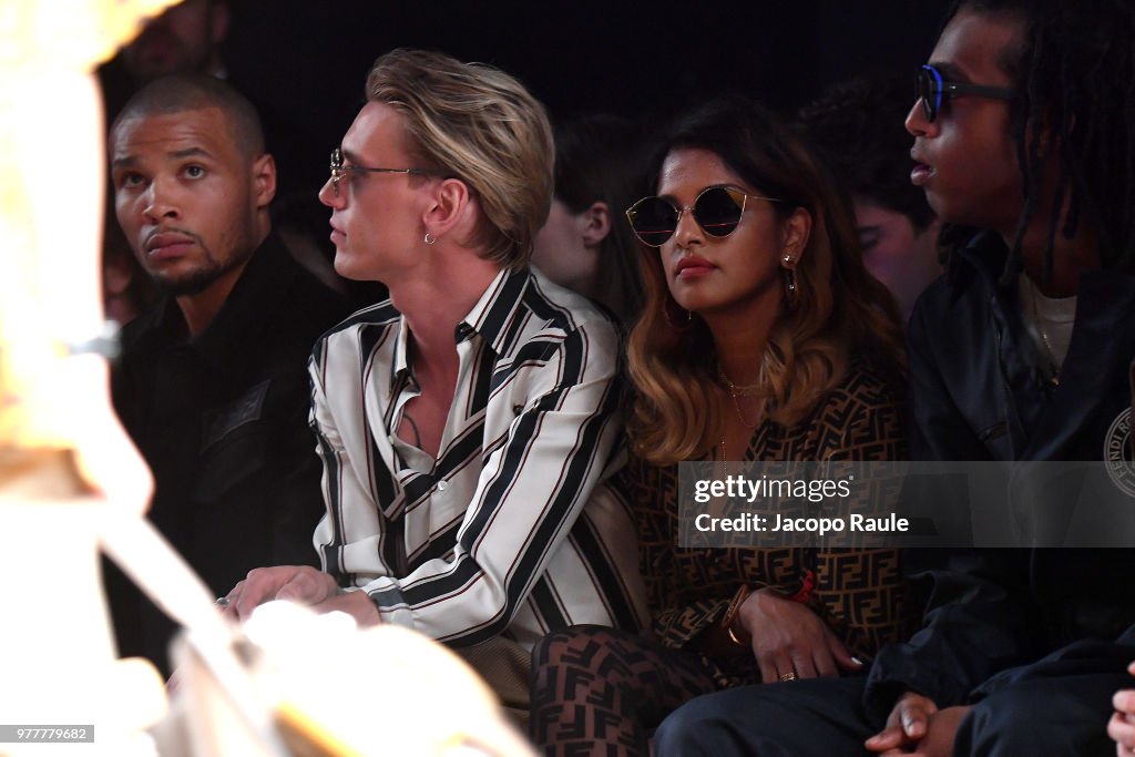 Fendi - Front Row - Milan Men's Fashion Week Spring/Summer 2019