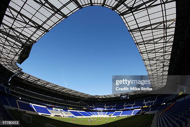 General view of Red Bull Arena during media day on March 16, 2010 in Harrison, New Jersey.