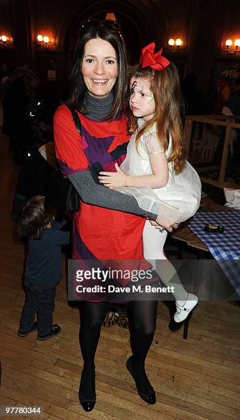 Plum Sykes attends the launch for Stella McCartney's collection for GAP at the Porchester Hall on March 16, 2010 in London, England.