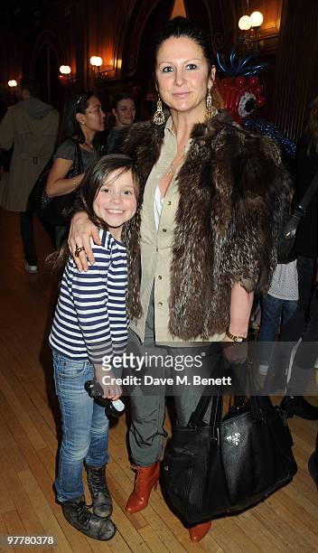 Fran Cutler attends the launch for Stella McCartney's collection for GAP at the Porchester Hall on March 16, 2010 in London, England.