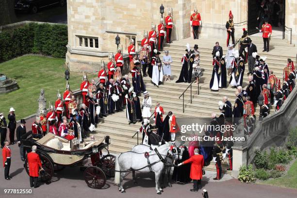 Military Knights Of Windsor Photos and Premium High Res Pictures