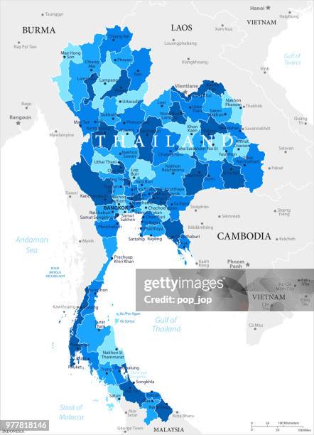 03 - thailand - blue spot 10 - nonthaburi stock illustrations