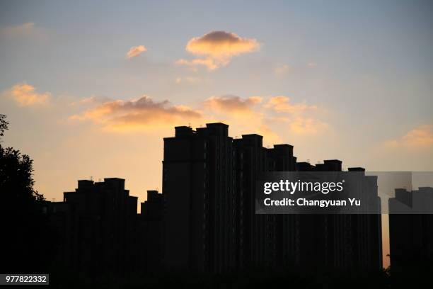 buildings - changyuan county stock pictures, royalty-free photos & images