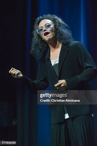 Digital prophet David Shing alias Shingy attends the Cannes Lions Festival 2018 on June 18, 2018 in Cannes, France.