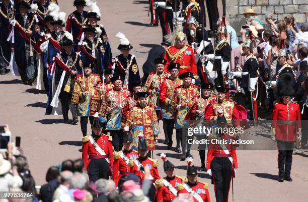 Military Knights Of Windsor Photos and Premium High Res Pictures