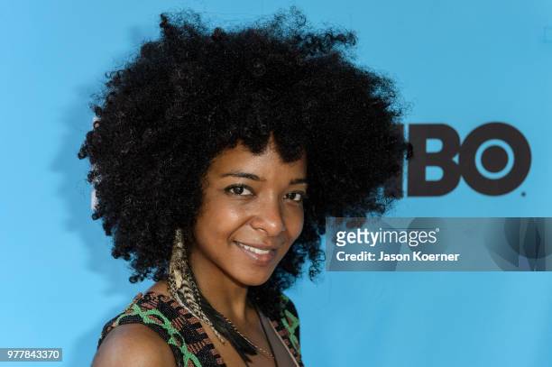 Kara Young attends the Secret HBO Sneak Screening of Random Acts of Flyness at the Colony Theater during the 22nd Annual American Black Film Festival...
