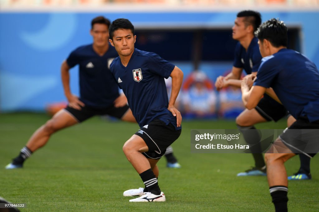 Japan Press Conference And Training Session