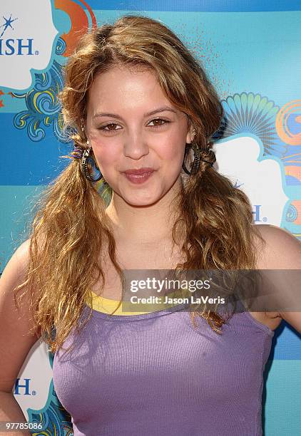 Actress Gage Golightly attends the Make-A-Wish Foundation event at Santa Monica Pier on March 14, 2010 in Santa Monica, California.