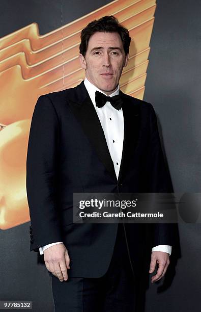 Rob Brydon arrives at the RTS Programme Awards 2009 at The Grosvenor House Hotel on March 16, 2010 in London, England.