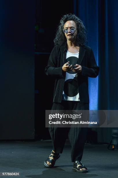 Digital prophet David Shing alias Shingy attends the Cannes Lions Festival 2018 on June 18, 2018 in Cannes, France.