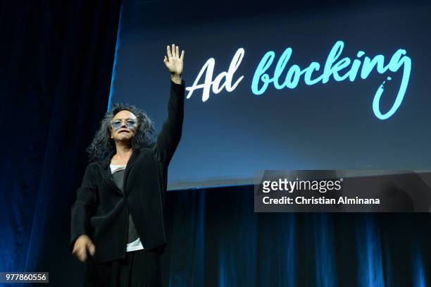 Digital prophet David Shing alias Shingy attends the Cannes Lions Festival 2018 on June 18, 2018 in Cannes, France.