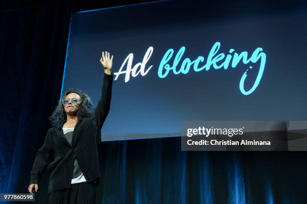 Digital prophet David Shing alias Shingy attends the Cannes Lions Festival 2018 on June 18, 2018 in Cannes, France.