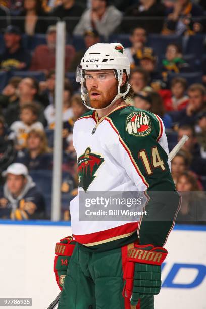 Martin Havlat of the Minnesota Wild skates against the Buffalo Sabres on March 12, 2010 at HSBC Arena in Buffalo, New York.