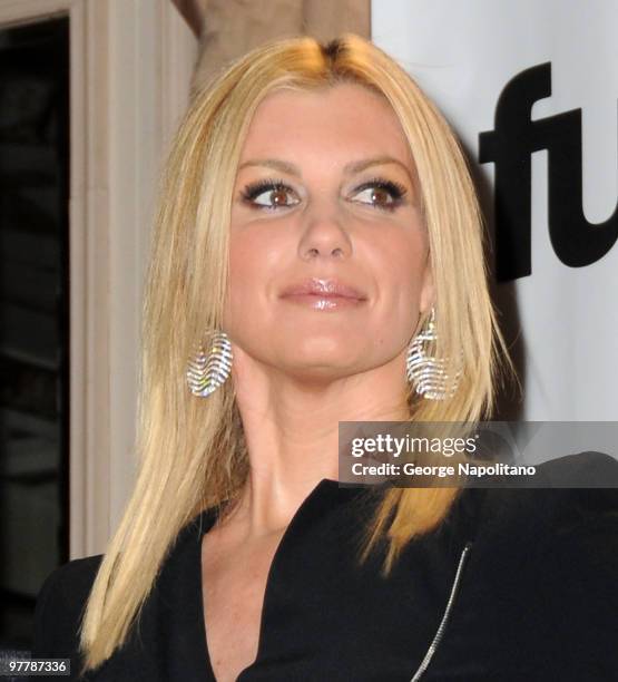 Singer Faith Hill attends the 25th Annual Rock And Roll Hall Of Fame Induction Ceremony at the Waldorf=Astoria on March 15, 2010 in New York City.