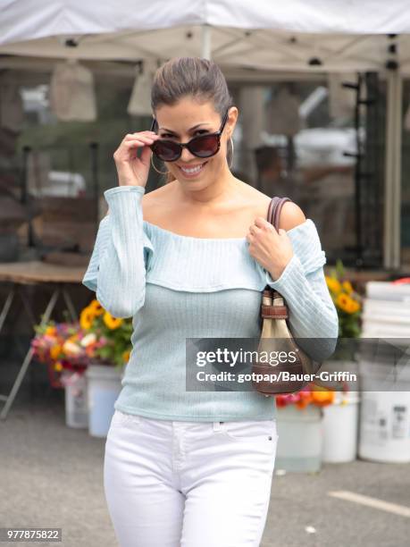 Iris Almario is seen on June 17, 2018 in Los Angeles, California.