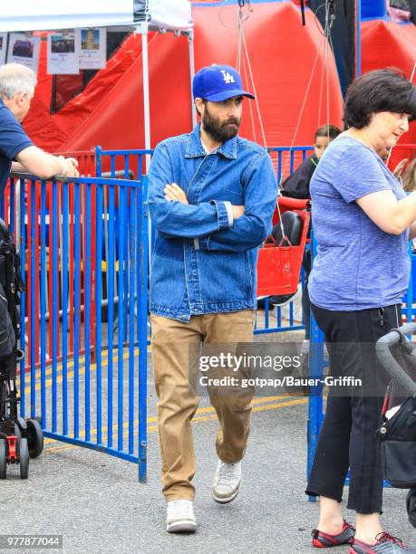 Jason Schwartzman is seen on June 17, 2018 in Los Angeles, California.