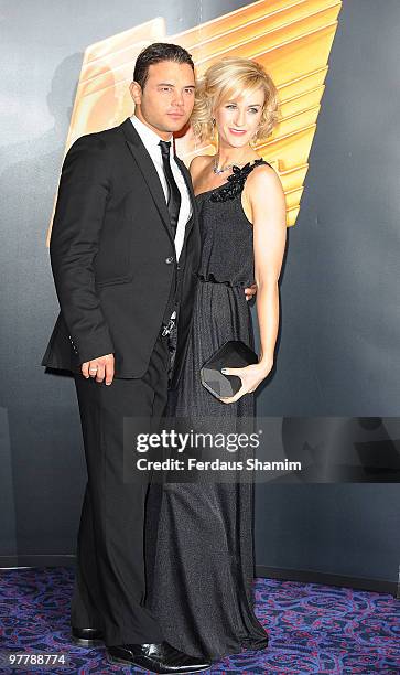 Ryan Thomas and Katherine Kelly attend the RTS Programme Awards 2009 at The Grosvenor House Hotel on March 16, 2010 in London, England.