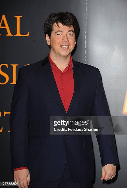 Michael McIntyre attends the RTS Programme Awards 2009 at The Grosvenor House Hotel on March 16, 2010 in London, England.