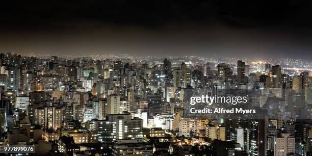 noite paulistana - noite fotografías e imágenes de stock