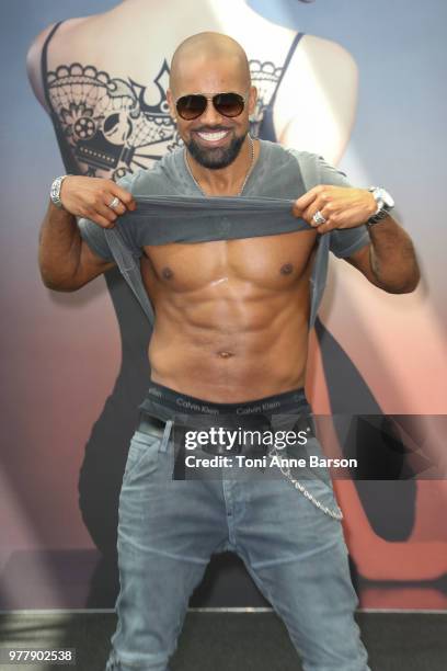 Shemar Moore from the serie 'S.W.A.T' attends a photocall during the 58th Monte Carlo TV Festival on June 17, 2018 in Monte-Carlo, Monaco.