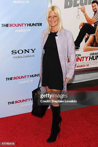 Lizzie Grubman attends the premiere of "The Bounty Hunter" at Ziegfeld Theatre on March 16, 2010 in New York, New York City.