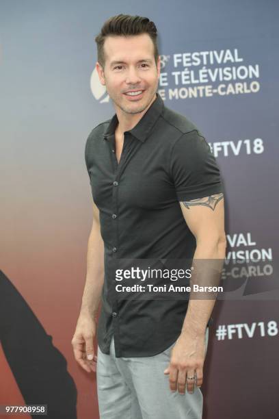 Jon Seda from the serie 'Chicago P.D' attends a photocall during the 58th Monte Carlo TV Festival on June 17, 2018 in Monte-Carlo, Monaco.