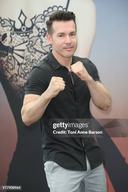 Jon Seda from the serie 'Chicago P.D' attends a photocall during the 58th Monte Carlo TV Festival on June 17, 2018 in Monte-Carlo, Monaco.