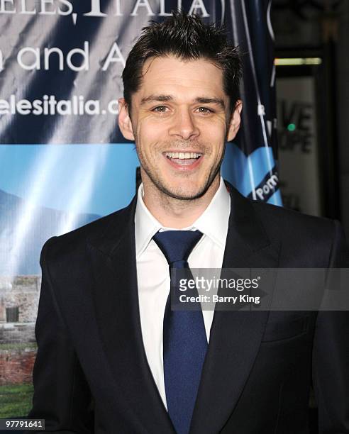 Actor Kenny Doughty attends the Los Angeles Italia Film, Fashion & Art Festival at the Mann Chinese 6 on March 1, 2010 in Los Angeles, California.