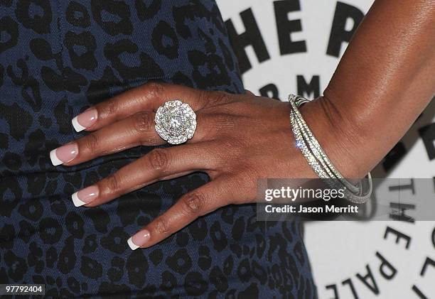 Actress Tamala Jones attends The Paley presentation of "Castle" at The Paley Center for Media on March 16, 2010 in Beverly Hills, California.