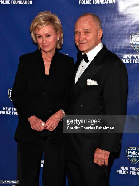 "The Daily Beast" founder and editor-in-chief, Tina Brown and New York City Police Commissioner, Ray Kelly attend the 32nd Annual New York City...