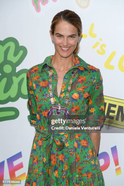 Martin attends the Stella McCartney photocall during Milan Men's Fashion Week Spring/Summer 2019 on June 18, 2018 in Milan, Italy.