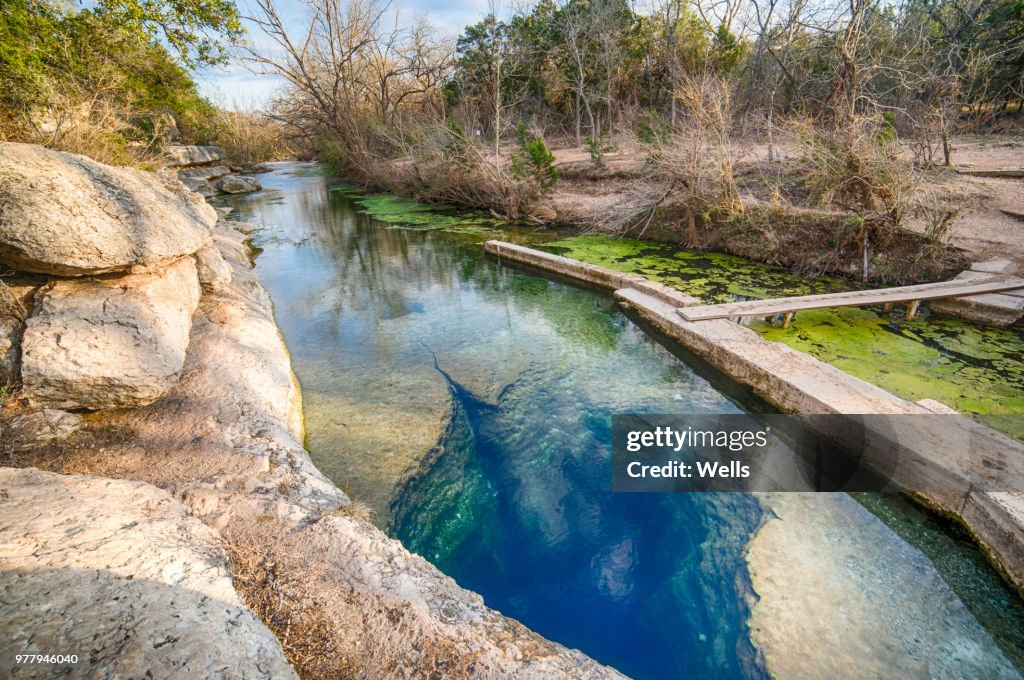 Jacobs Well, Texas Hill Country, Texas, USA