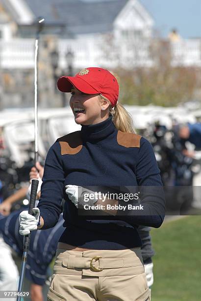 Ivanka Trump at The Eric Trump Foundation Golf Invitational at Trump National Golf Club September 18, 2007 in Briarcliff Manor, New York.