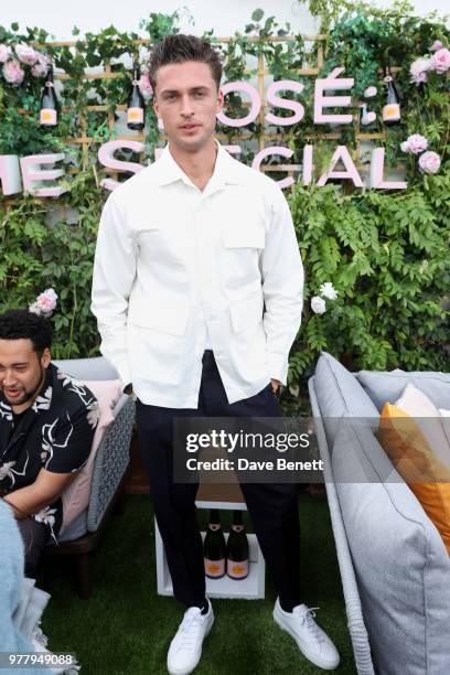 Harvey Newton-Haydon attends Veuve Clicquot's Brose on the Roof at Selfridges on June 18, 2018 in London, England.