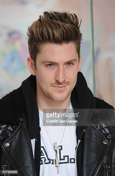 Henry Holland appears at a photocall to launch his new 'H! by Henry Holland' fashion line at Debenhams, Oxford Street, on March 17, 2010 in London,...