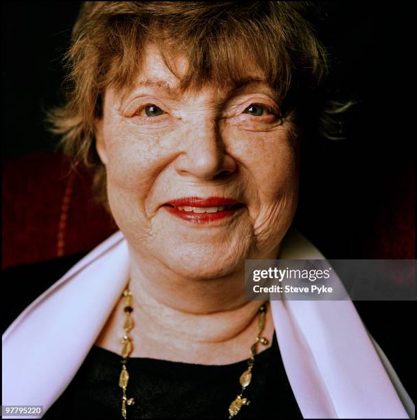 Scottish novelist Dame Muriel Spark , London, 18th March 1997.