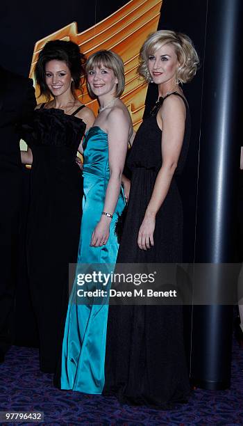 Michelle Keegan, Jane Danson, Katherine Kelly and other celebrities attend the RTS Awards at the Grosvenor Hotel, London,England