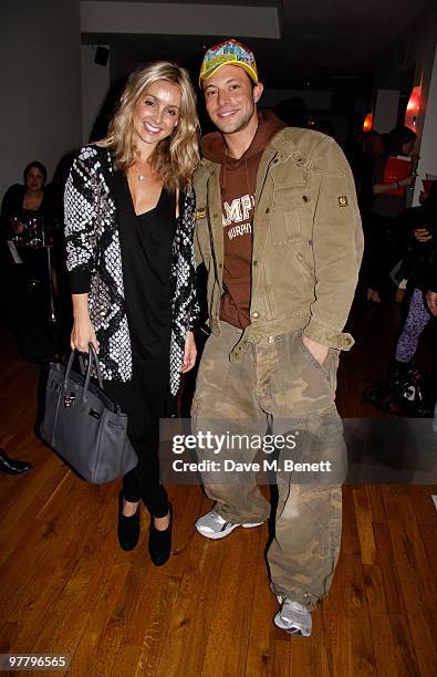 Louise Redknapp, Duncan James and other celebrities attend the RTS Awards at the Grosvenor Hotel, London,England