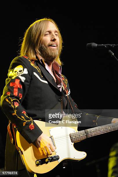 Guitarist/Vocalist Tom Petty performs on day two of the 2008 Pemberton Music Festival on July 26, 2008 in Pemberton, British Columbia, Canada.