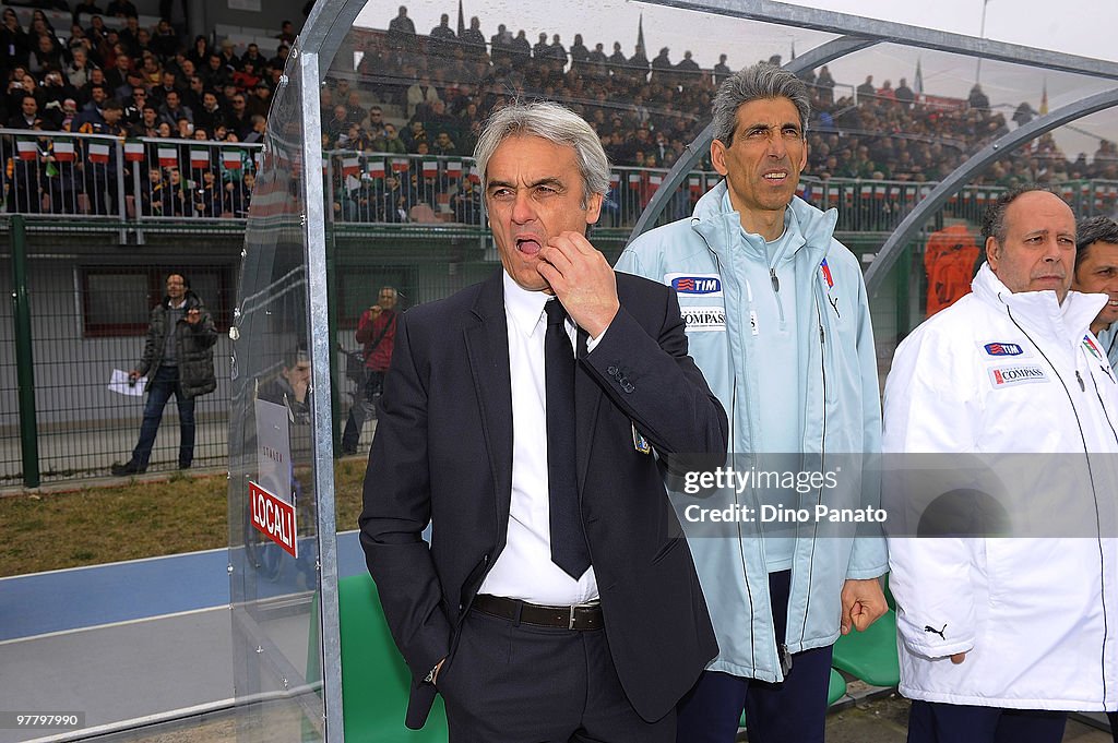 U19 Italy v U19 Germany - International Friendly
