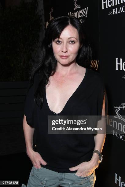 Shannen Doherty at The Hennessy Black Event where Hennessy Black showed its smooth side and elevated the coctail with a Done Different Experience at...