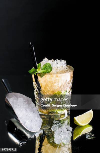 mint julep cocktail - mint julep stock pictures, royalty-free photos & images